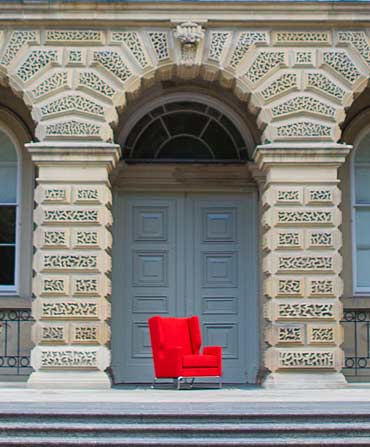 Red chair image